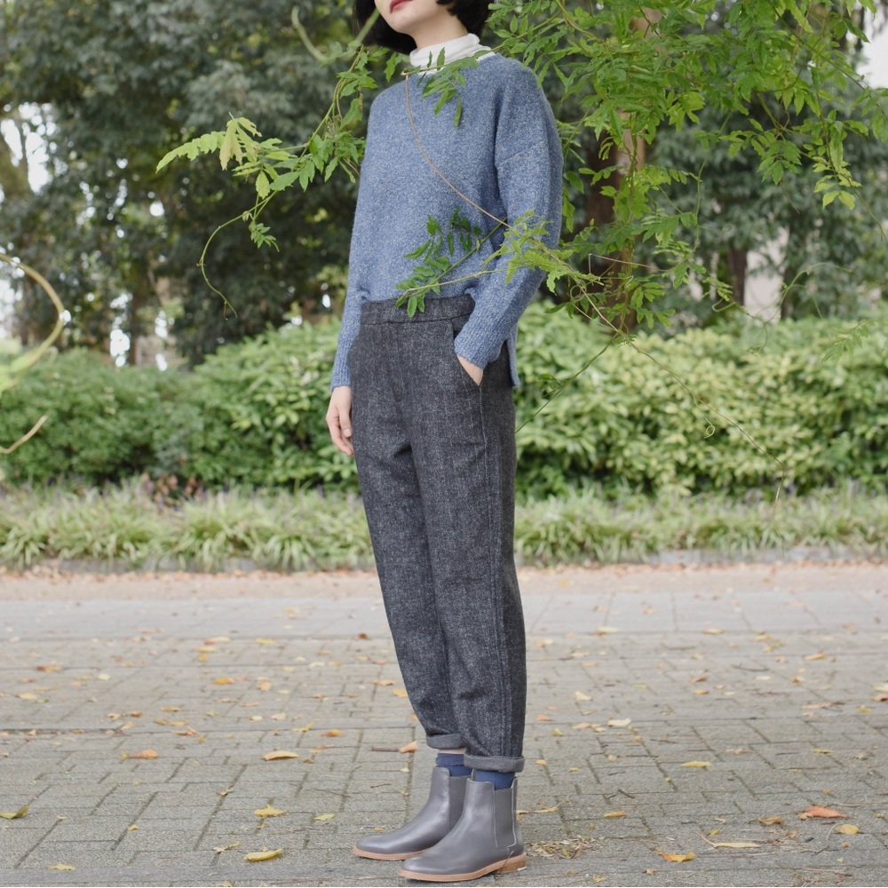 Wool-mix Trousers | Independent Designer | Small
